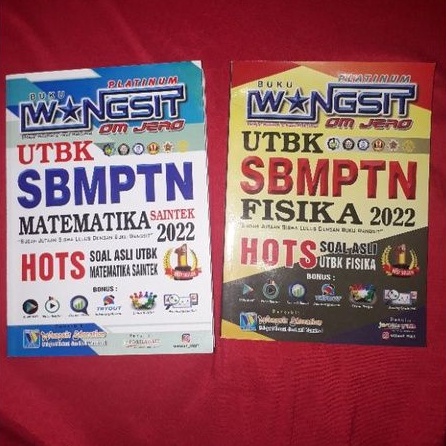 

Preloved Buku Wangsit Saintek 2022