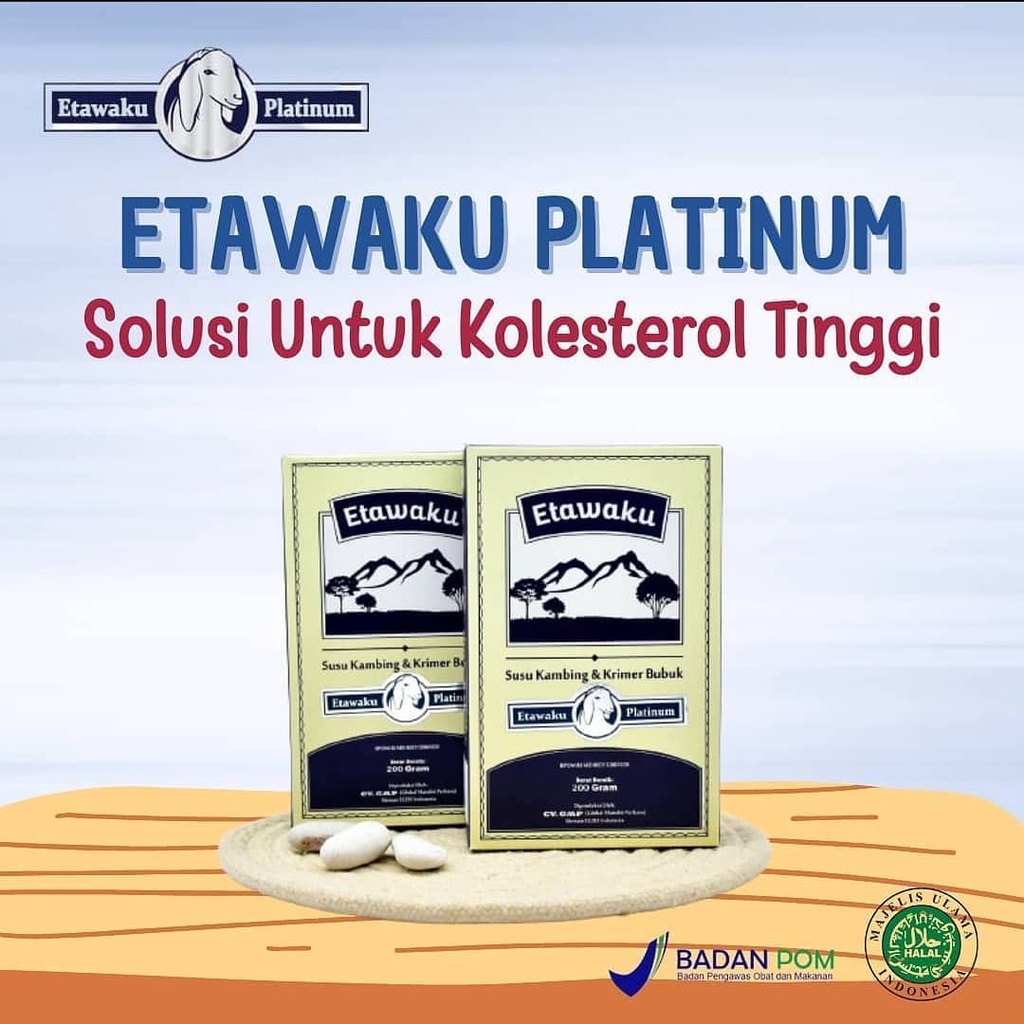 

PAKET 2 BOX SUSU ETAWAKU PLATINUM - Susu Kambing Bubuk
