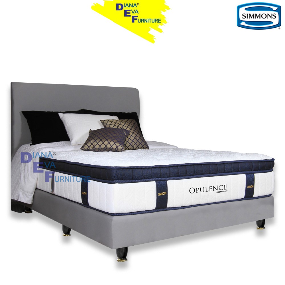 Kasur Simmons Opulence Full Set ( Divan + Kasur + Sandaran )