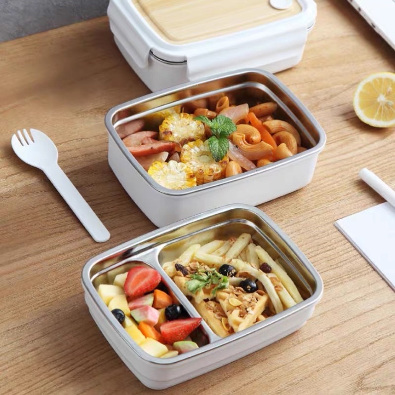 COZYHOUSE KLEA Tempat Makan Kotak Bento Stainless Lunch Box Sekat Tingkat