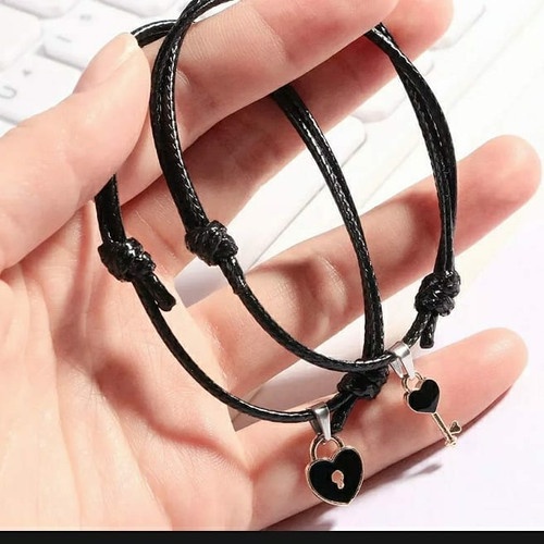 Gelang Couple Isi 2pcs Gelang Persahabatan Couple Pasangan Fashion Wanita &amp; Pria Adjustable Couple FY