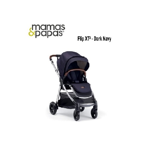 Berkualitas Navy Promo XT3 Papas MamasPapas Stroller Flip Stroller Dark Mamas
