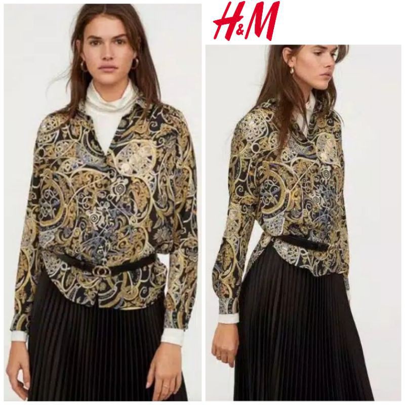HM Longsleeved Shirt - Kemeja Panjang Wanita