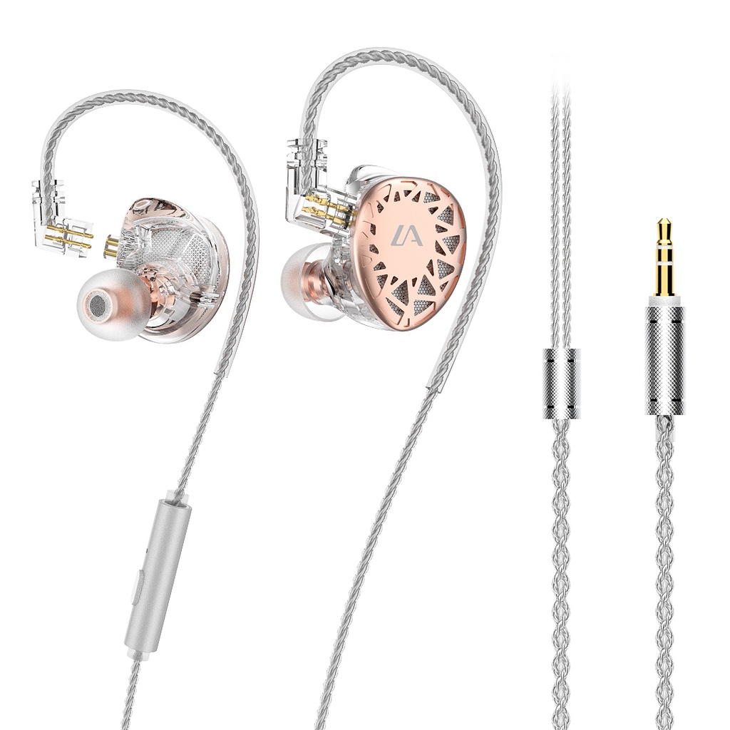 Edb3 PRO Earphone in 1 HIFI Electrostatic + Dynamic + Balanced Bahan Alloy