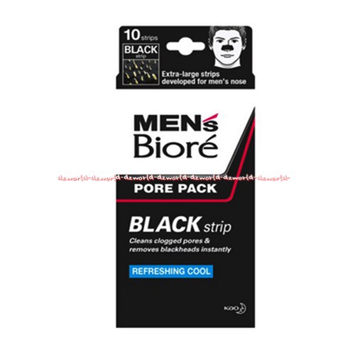 Mens Biore Pore Pack Biore Men untuk Pori-pori Komedo Hidung Pria Laki-laki Men's Biore