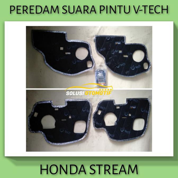 HONDA STREAM 2002-2004 Peredam Suara Pintu Aksesoris Mobil VTECH Ori