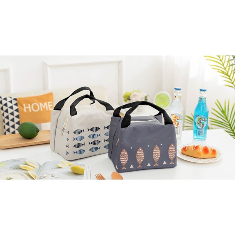 TAS BEKAL GAMBAR KARAKTER IKAN