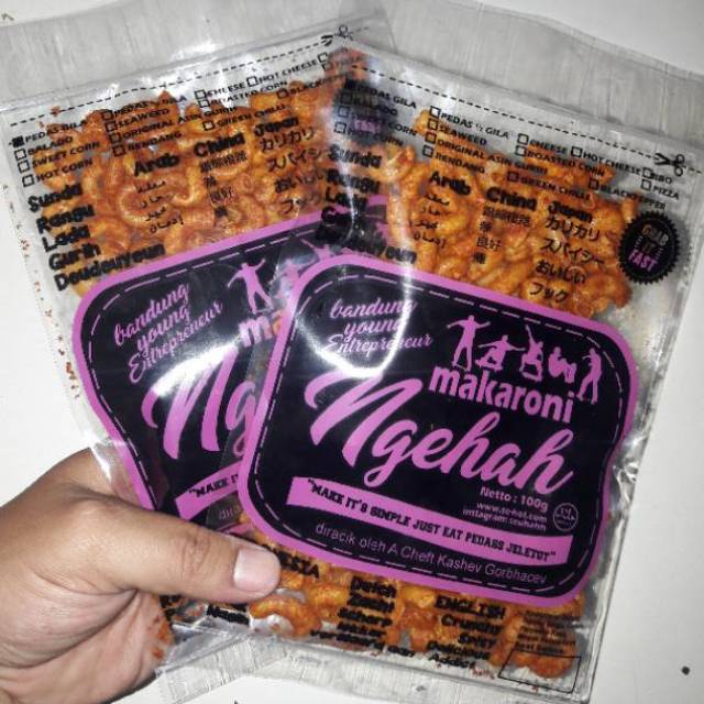 

makaroni ngehah 100 gr paling murah & pedasnya tak tertandingi bikin nagih
