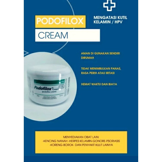 Obat Untuk Kutil Kelamin PODOFILOX CREAM
