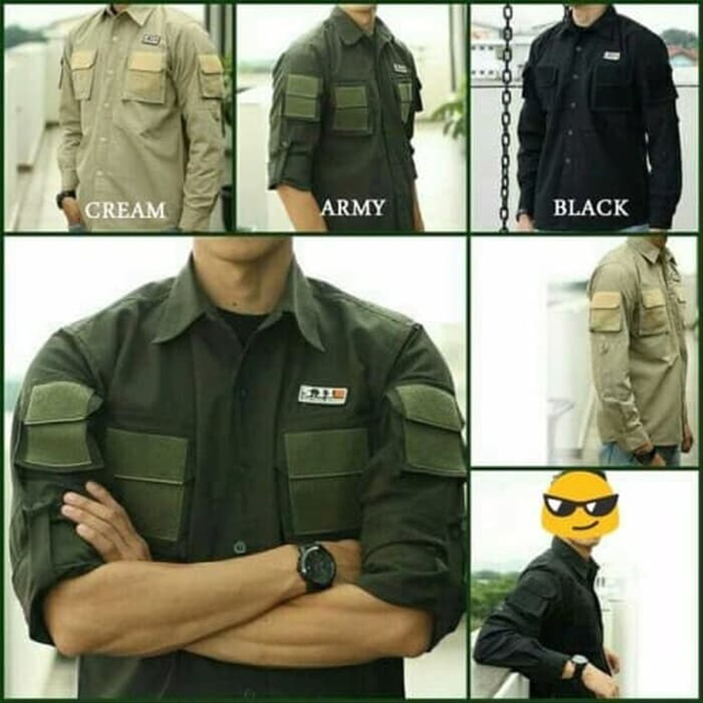 Kemeja Tactical 511 Hitam kemeja tactical 511 outdoor military kemeja tactical 511 outdoor military