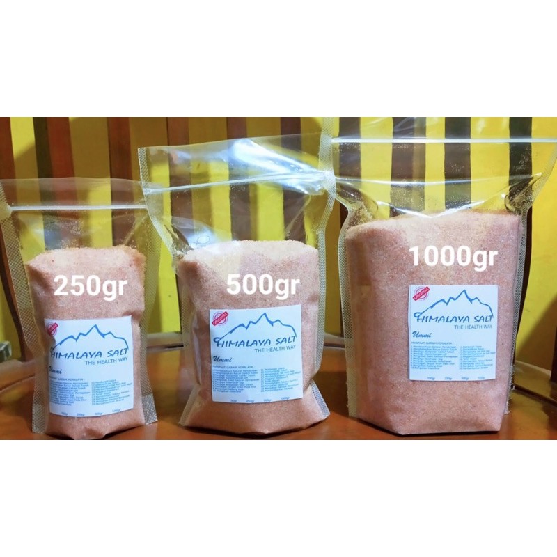 

Garam Masak Himalaya 250gr - 1000gr