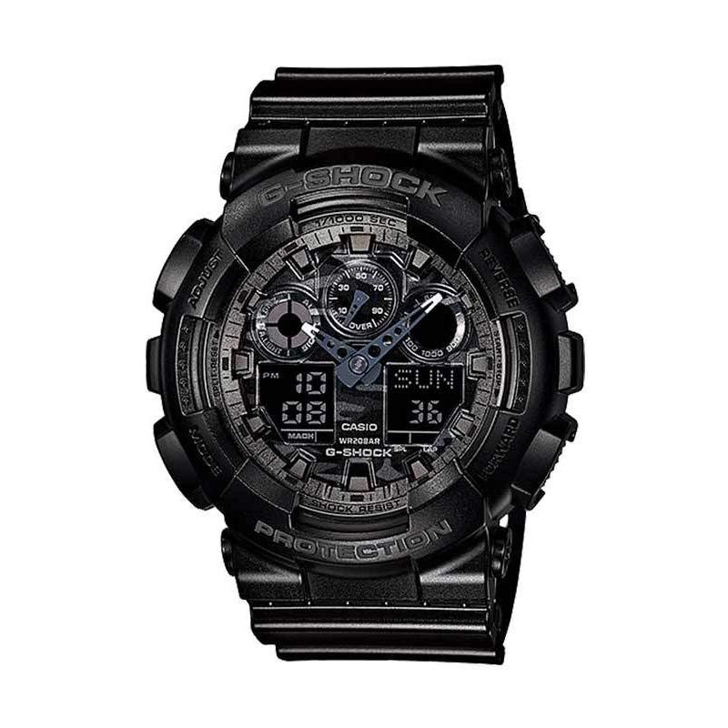 Jam Tangan Pria G-Shock GA-100/GA-100CF-1ADR Original Garansi Resmi