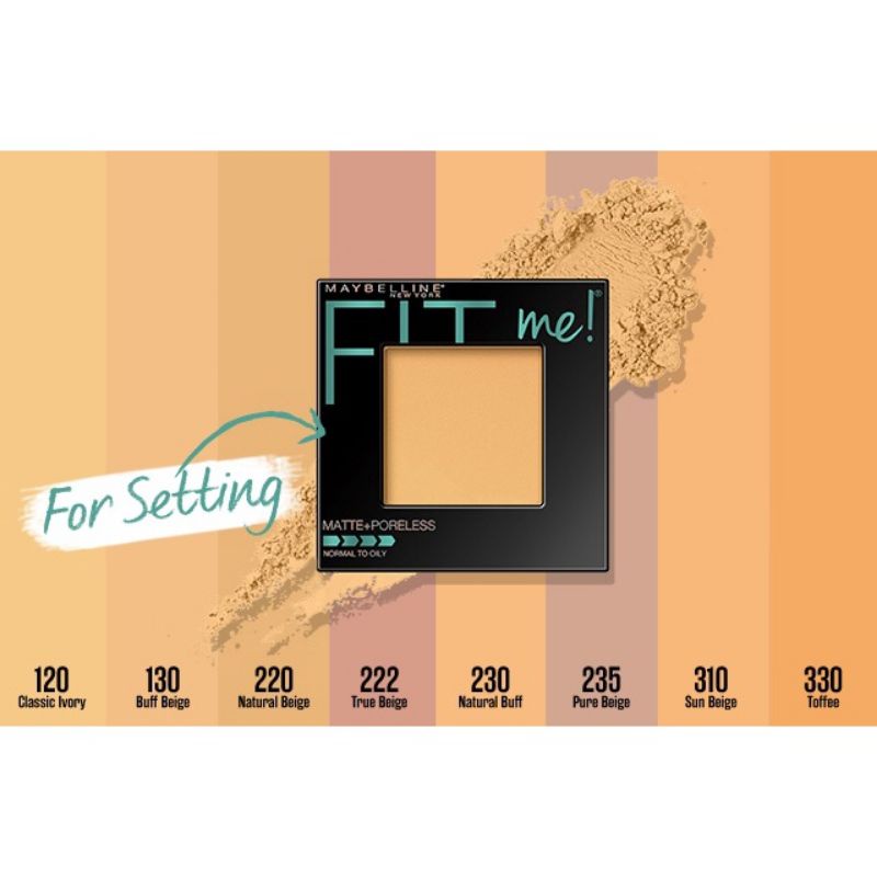 Maybelline Fit Me Matte + Poreless Powder