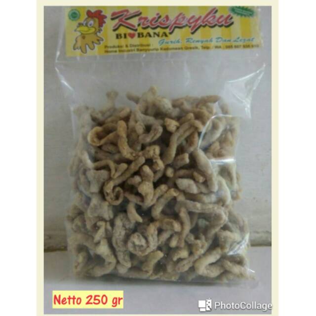 

Usus ayam original 250 gr
