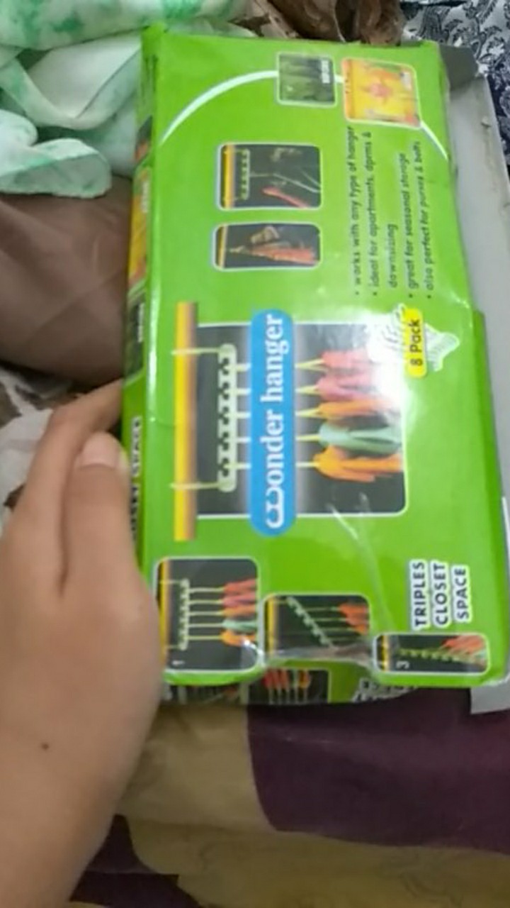 Wonder Hanger Magic Gantungan Baju Set Isi 8