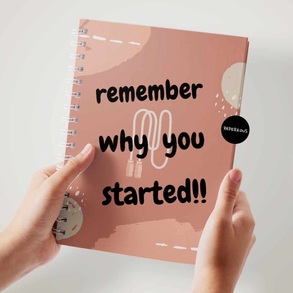 

{H-EBO {♥ FITNESS JOURNAL / WORKOUT PLANNER / WEIGHT LOSS TRACKER - REMEMBER WHY YOU STARTED {terviral