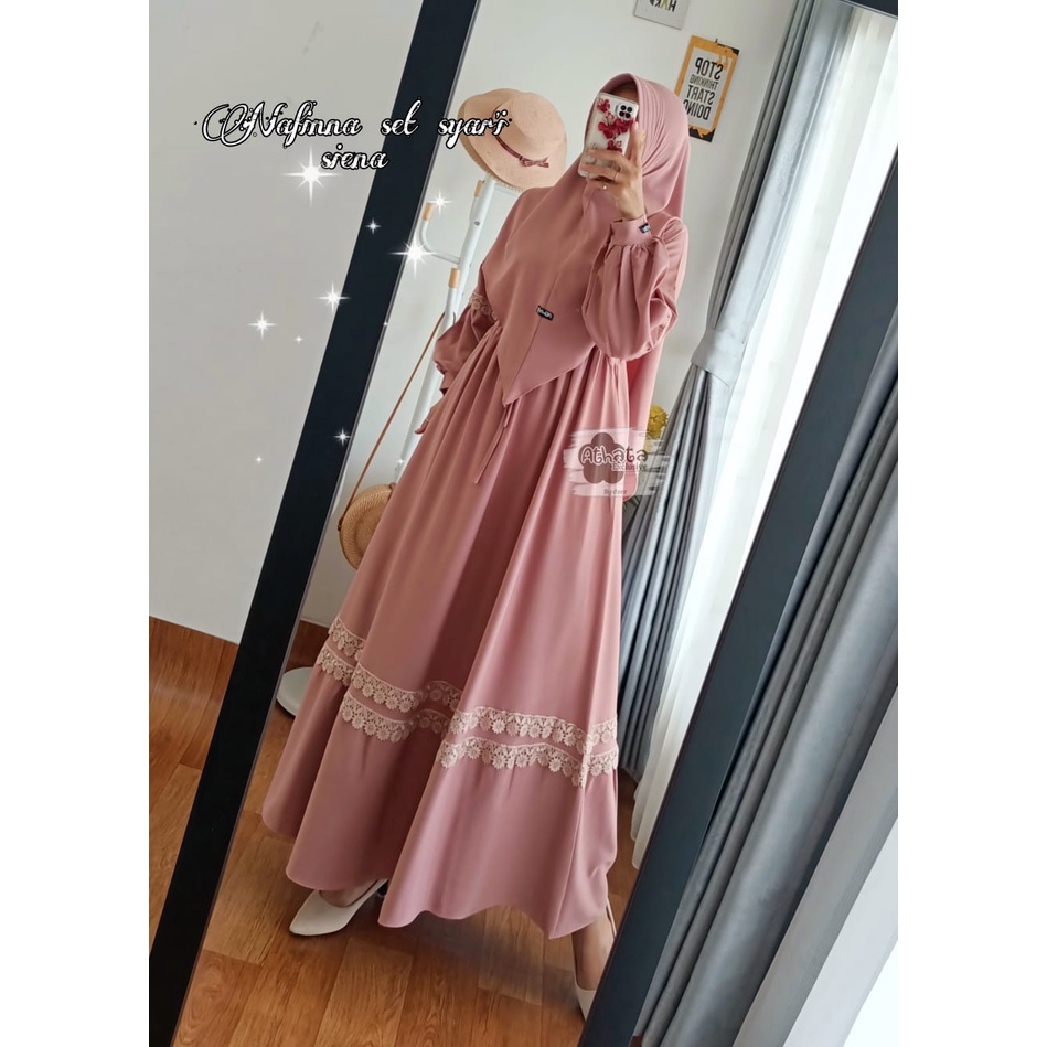 Gamis Naffina Set Syari Athata Original Muslim