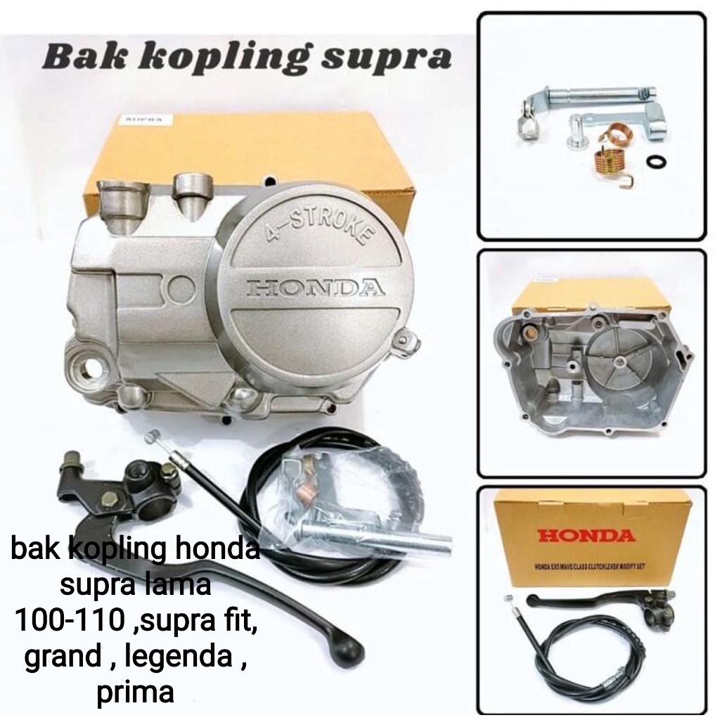 BAK KOPLING HONDA THAILAND SUPRA X OLD , SUPRA FIT NEW , GRAND LEGENDA , BLOK KOPLING HONDA SUPRA X LAMA , LEGENDA , GRAND , SUPRA FIT NEW