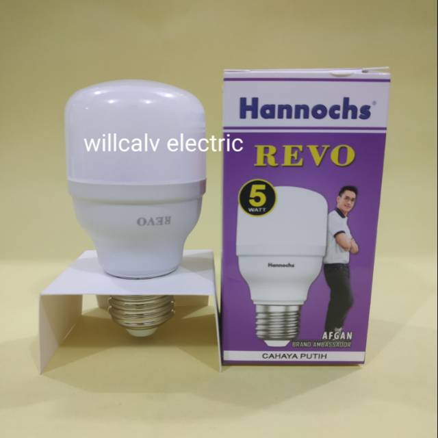 LAMPU LED HANNOCHS HANNOCH REVO 5W 5WATT 5 W - LAMPU HANNOCHS HANNOCH 5W 5WATT 5 W MODEL KAPSUL