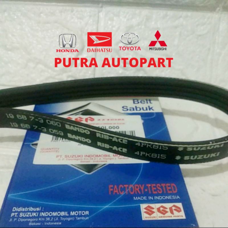 v belt fan belt tali kipas ac suzuki futura inject 4PK815 ori