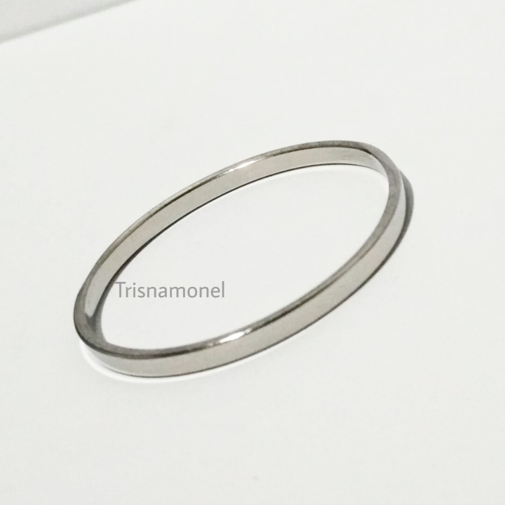 GELANG MONEL ANTI STEP ORIGINAL UKIR NAMA