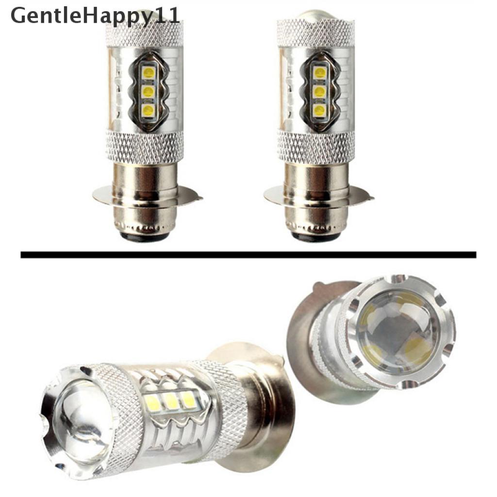 Gentlehappy H6 6000K 80W 16 Lampu Depan LED Putih Hi / Lo Untuk Motor ATV