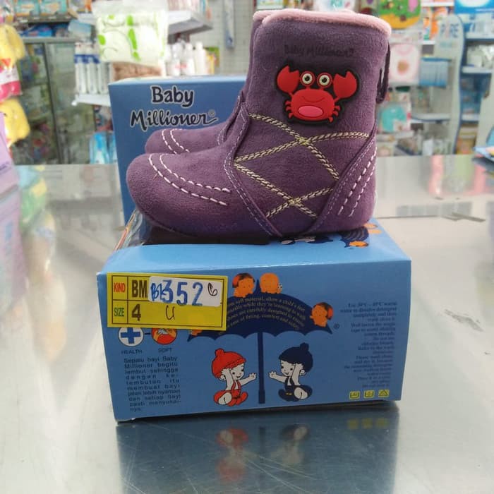 Sepatu bayi baby millioner BMBK 352