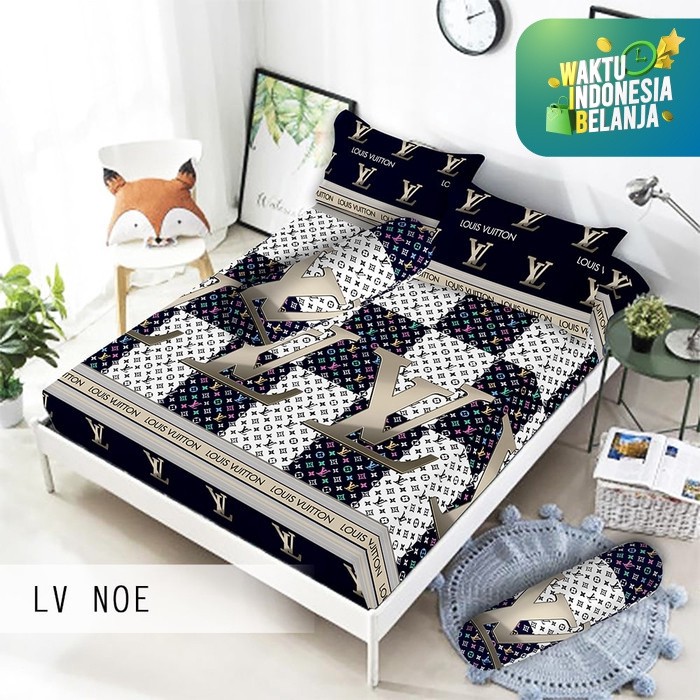 RC Monalisa premium Sprei Motif Minimalis Ukuran Queen 160x200