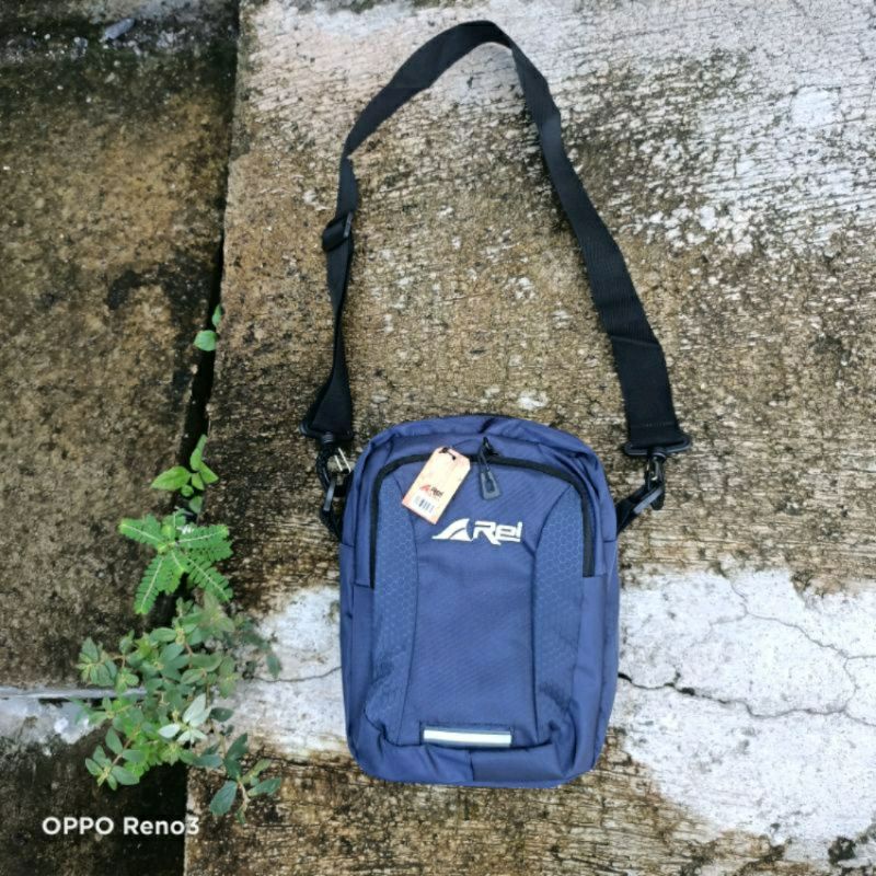 Tas Arei Selempang Distro Pria Wanita Variasi bisa Nyala