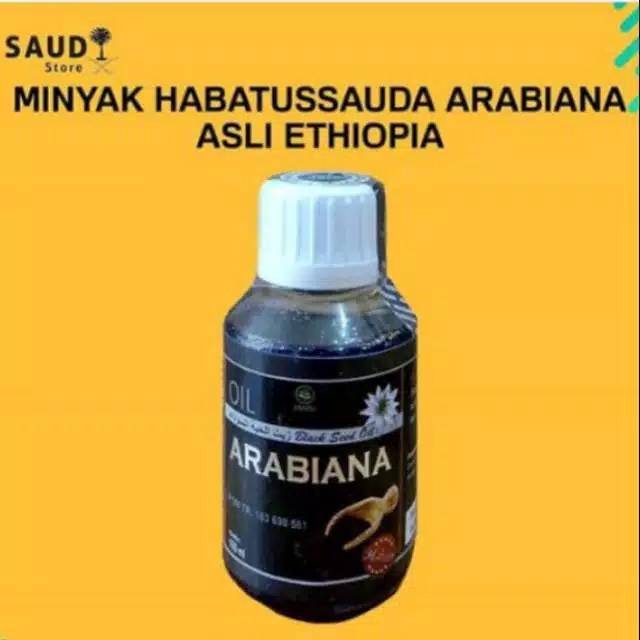 Minyak Habbatussauda Arabiana Asli Ethopia 100ml Habbasyi Oil Asli Arab