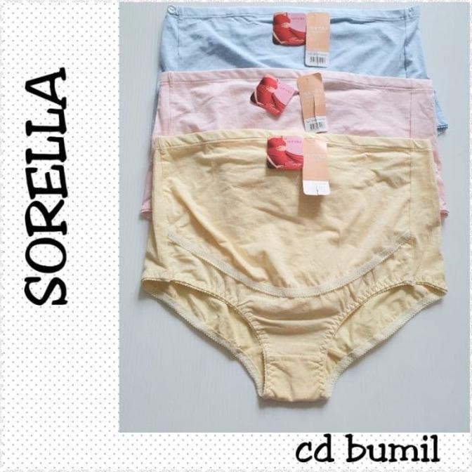 Feripuspa234 | Celana Dalam Ibu Hamil Sorella 5228 - Cd Bumil - Maternity Collection - L, Biru Muda