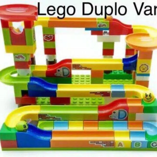 [JUALSEMUA18](8016)]Mainan Balok Susun Duplo dan Mini set Lengkap /Mainan edukasi/ Mainan kesabaran