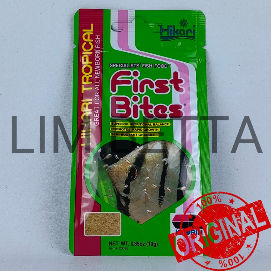 HIKARI FIRST BITES 10 GRAM / MAKANAN BURAYAK / HIKARI