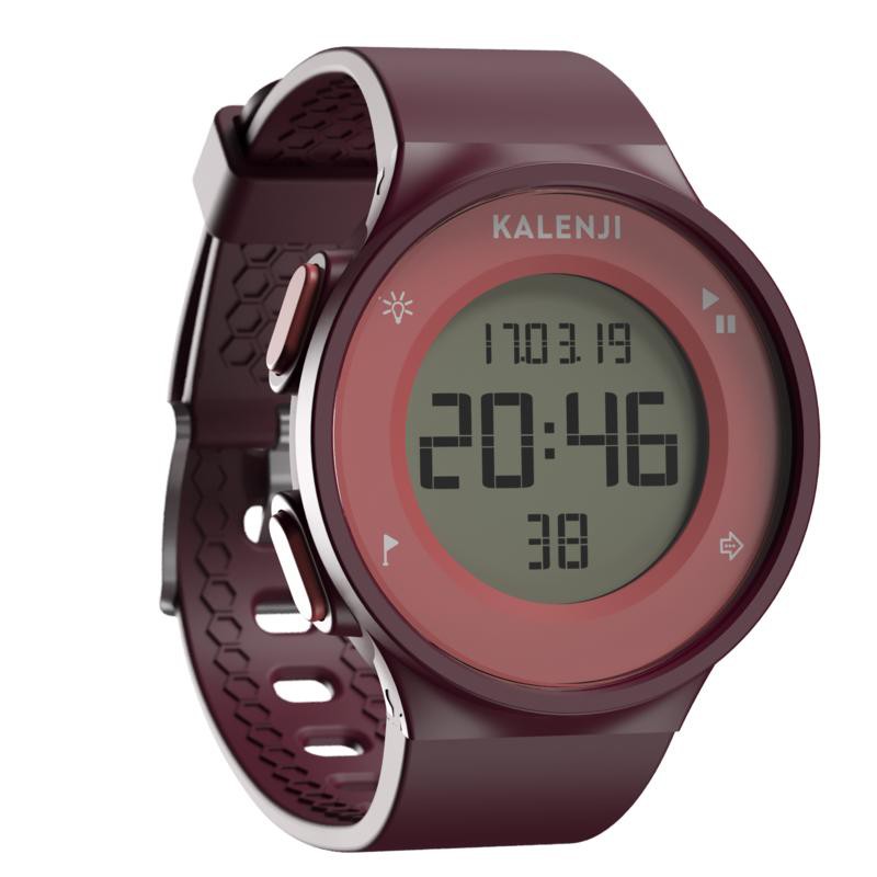 KALENJI W500M Jam Tangan Digital Timer Olahraga Lari Waterproof Original