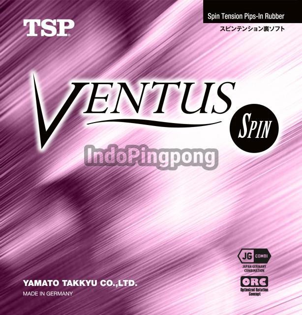 TSP Ventus Spin - Rubber Karet Tenis Meja Pingpong