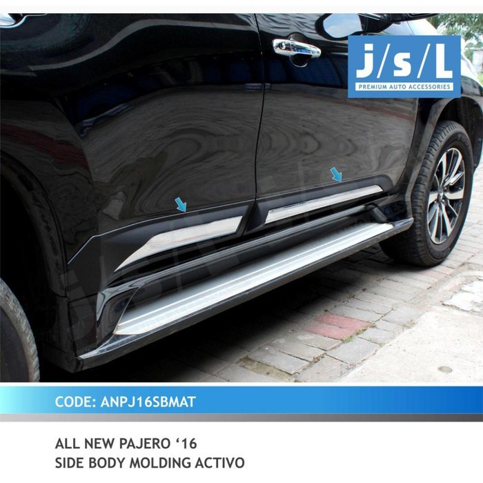 Jual List Side Lis Pintu Body Moulding Activo All New Pajero Sport