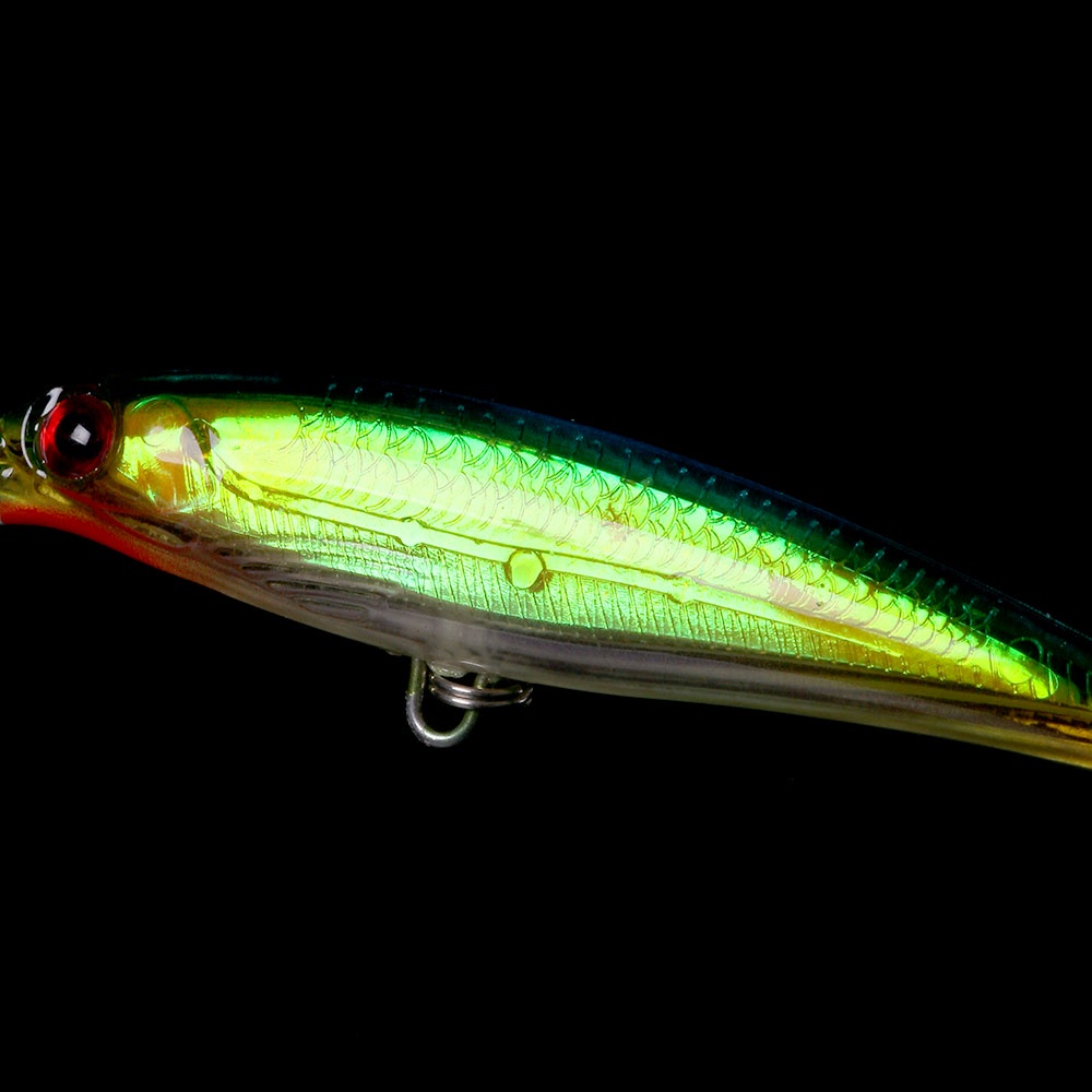 HENGJIA 150Pcs 9cm/8g Minnow Umpan Pancing Swimbait Fishing Lure Ikan Bait Wobbler Bass Tackle