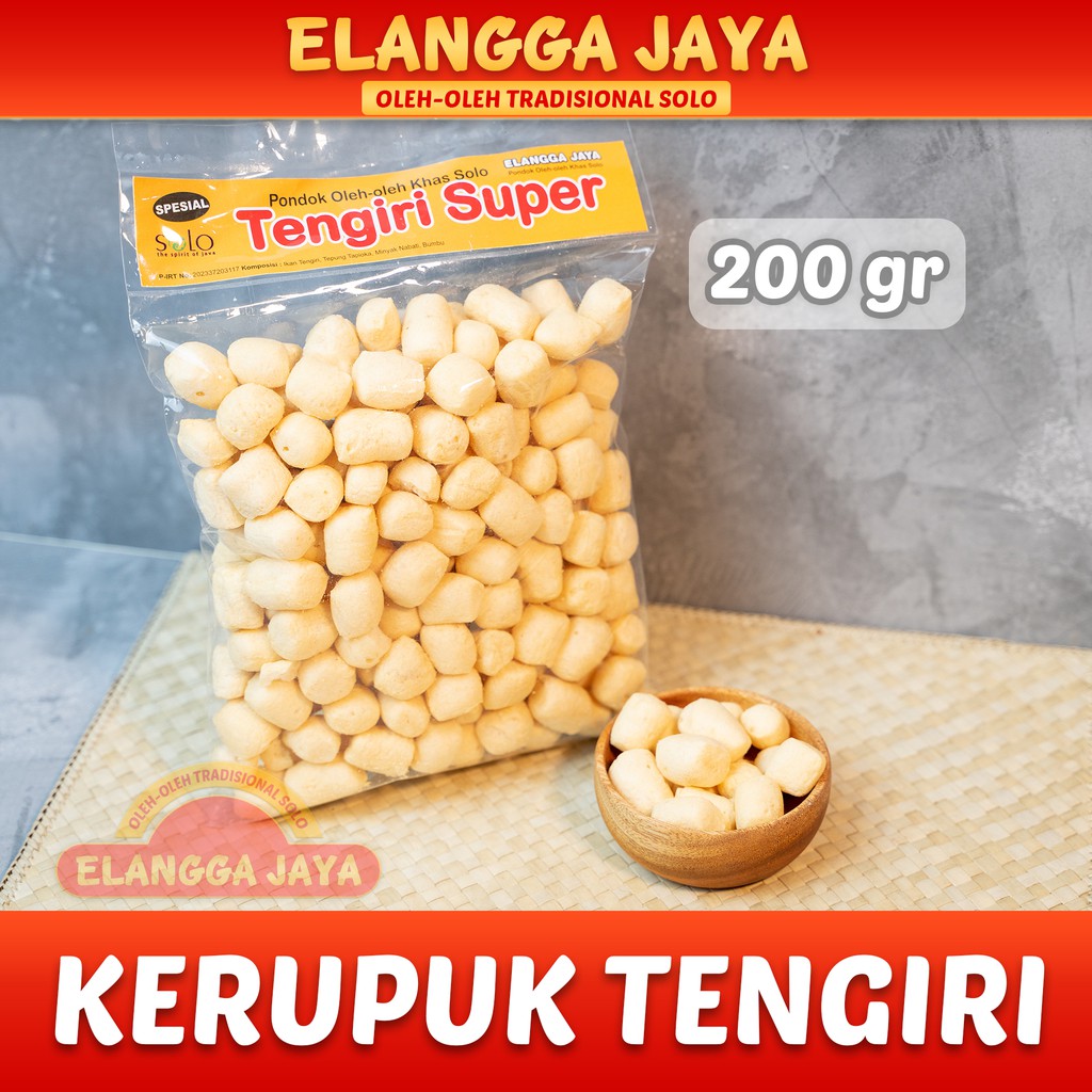

Kerupuk Ikan Tengiri Mini 200 gr