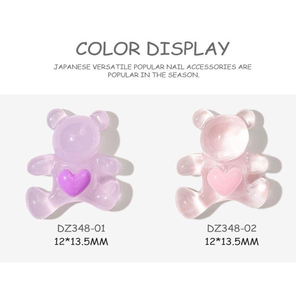 MXBEAUTY 3d Pesona Kuku Lucu DIY Gaya Jepang Manicure Nail Jewelry Aksesoris Kuku Nail Resin Dekorasi