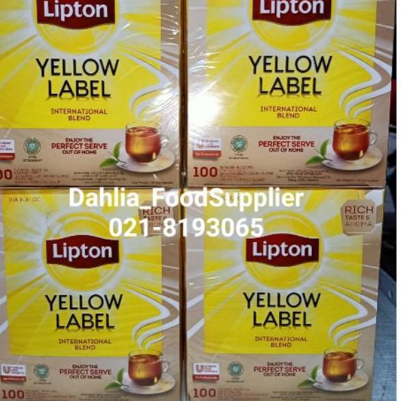 

Produk Terkeren Hari LIPTON TEA YELLOW LABEL 100 sachet | LIPTON envelope & lipton non envelope - teh celup - teh hijau Tampil Beda dengan