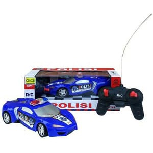 MAINAN ANAK MOBIL RADIO REMOTE CONTROL POLISI POLICE CAR RC R/C