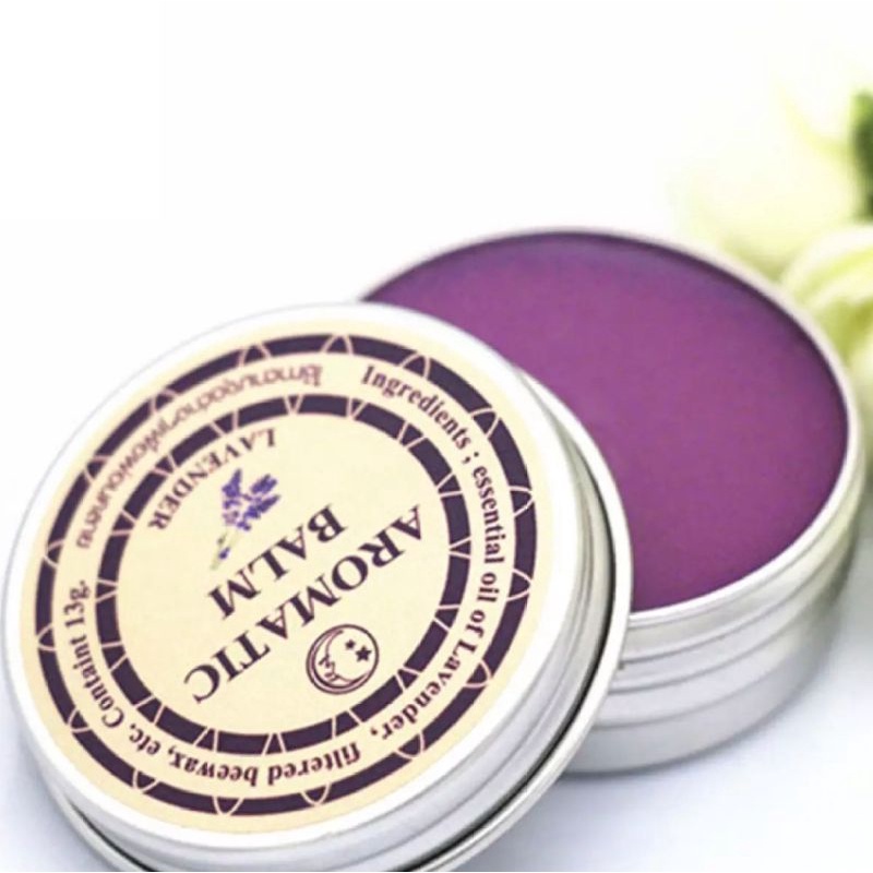 AROMATIC BALM LAVENDER MENINGKATKAN TIDUR MENENANGKAN SUASANA HATI LAVENDER AROMATIK LAVENDER