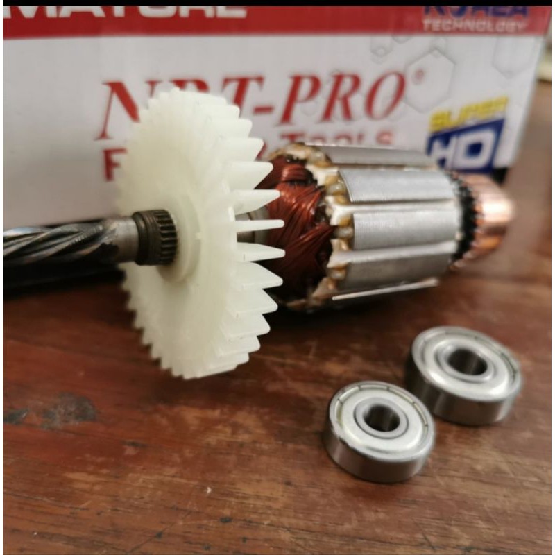Armature Mesin Bor NRT-PRO 500HD - Angker Rotor NRT PRO 500 HD versi baru