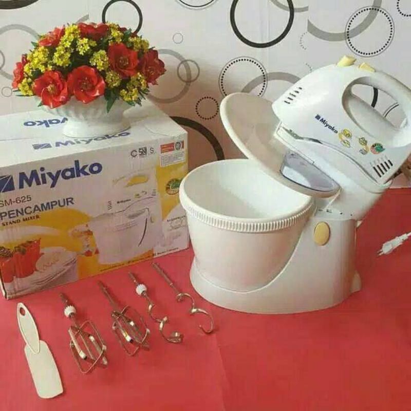 mixer com miyako sm625 / mixer mangkok miyako