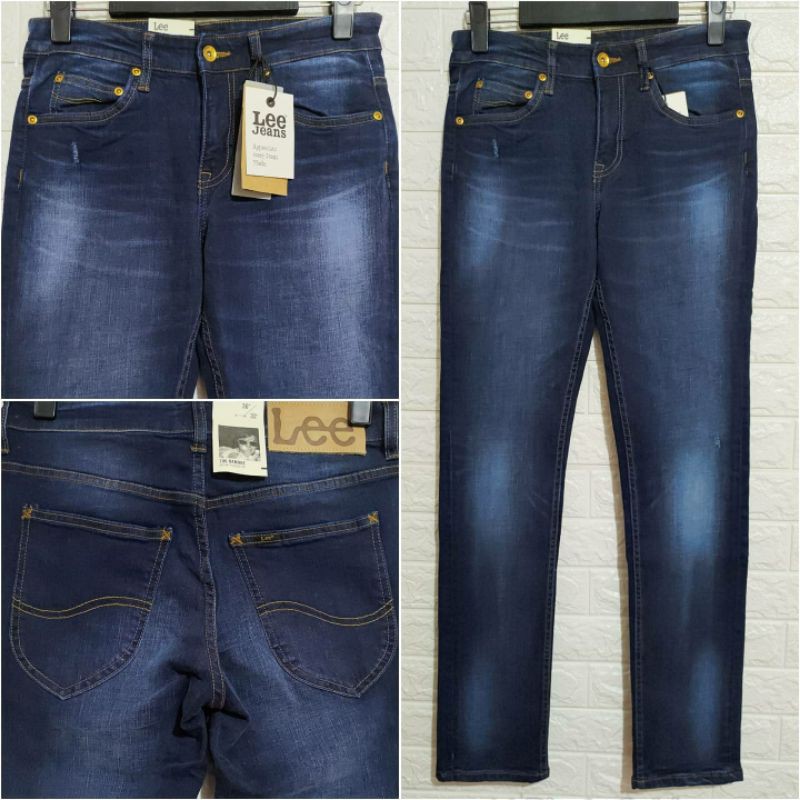 Lee Jeans Skinny 706 Ramone Slim Narrow Med Blue