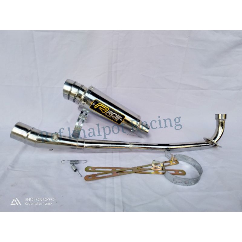 Knalpot Racing RCB Supra X 125 Supra X lama Fit Revo lama Revo fit absolute