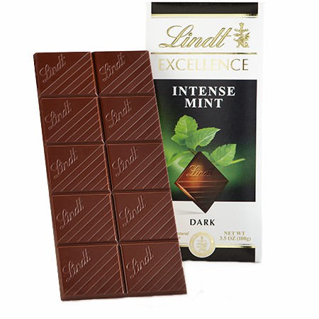 

Lindt Excellence Chocolate Intense Mint Coklat Bar