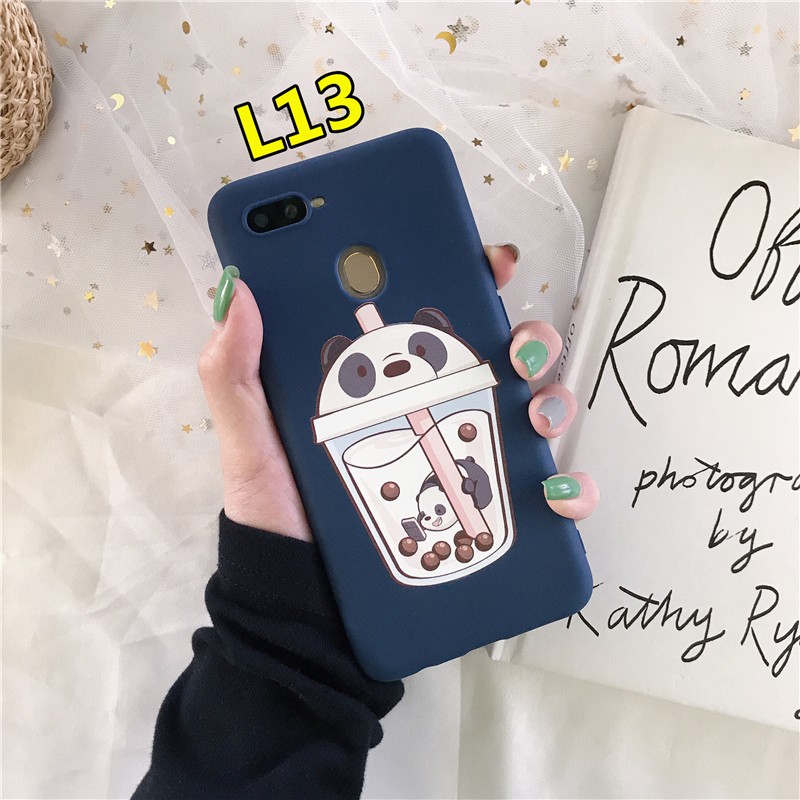 Soft Case OPPO A12 A53 2020 Reno 4 A3S A5 2020 A5S A92 A31 A9 2020 F9 PRO A33 2020 A11K A11 A1K A12S F7 A52 F5 A7 Reno 2F Reno 3 F5 Youth A91 A32 Reno 2Z A12E A72 A53S Realme 7i 5 5S 5i 6i 6 6S C15 C12 C11 C17 C3 C1 C2 Motif Kartun Lucu Cover-1