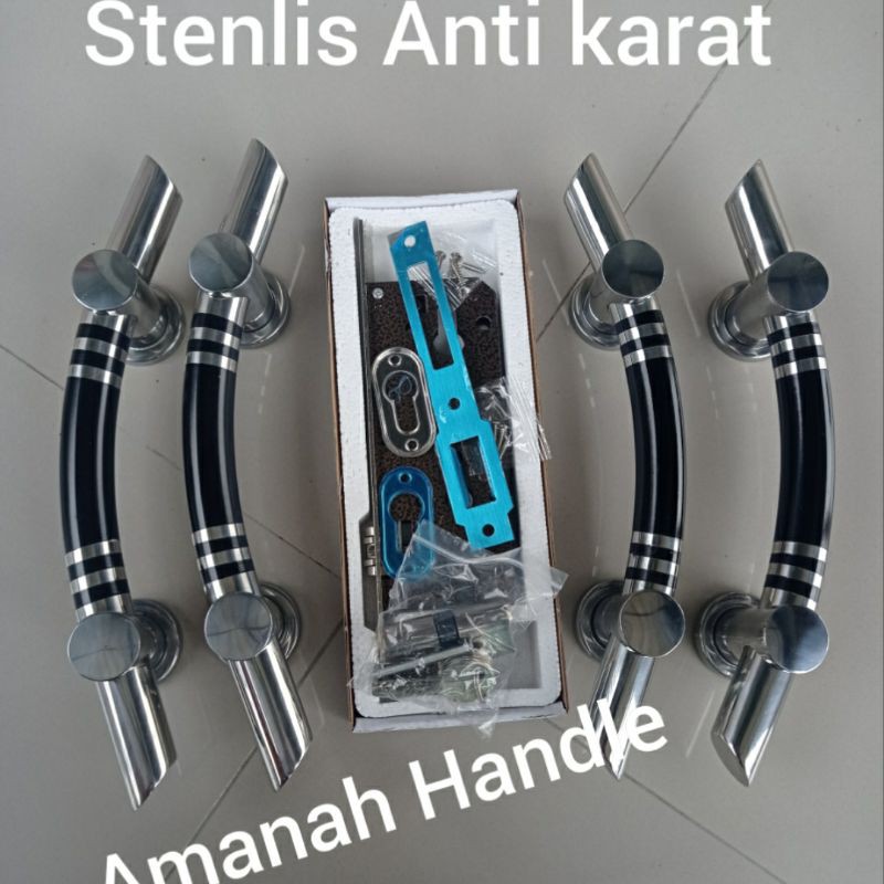 &quot;Lengkap&quot; Handel Pintu rumah 33cm stainless Tarikan pintu rumah / gagang pintu rumah