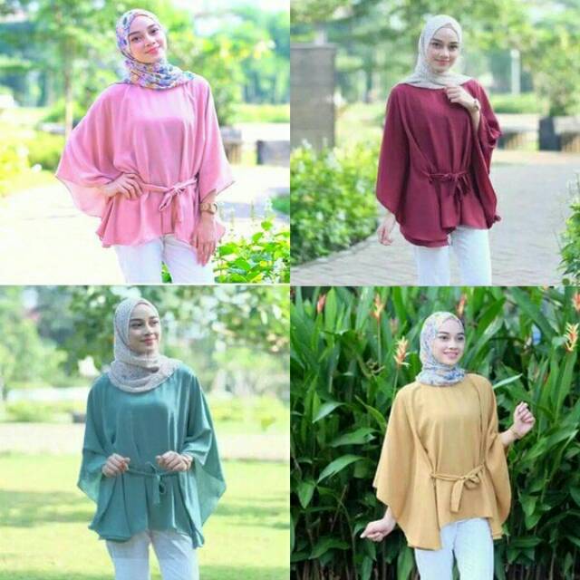 fashionshop119 Clove Blouse / Clove / Clove Top / Atasan Wanita / Atasan Polos (fs)